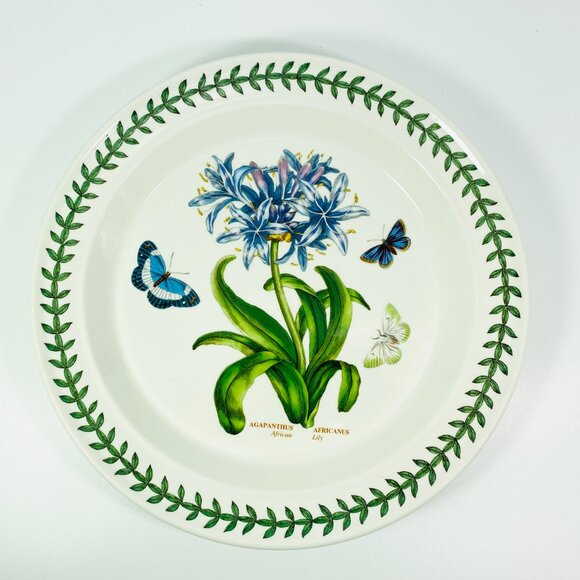 Portmeirion BOTANIC GARDEN African Lily 10.5 Inch Dinner Plate - England - Picture 4 of 6